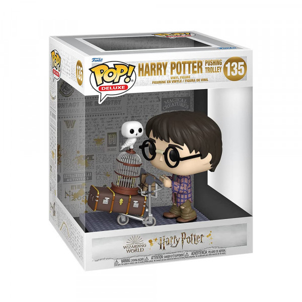 Funko POP! Deluxe Harry Potter: Harry Potter Pushing Trolley